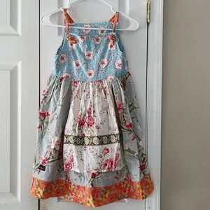 Gen Marie  Knot Apron Dress Sz 8